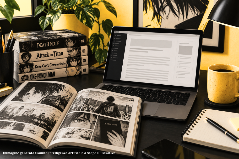Come scrivere un articolo di blog ispirandosi alla lettura dei manga